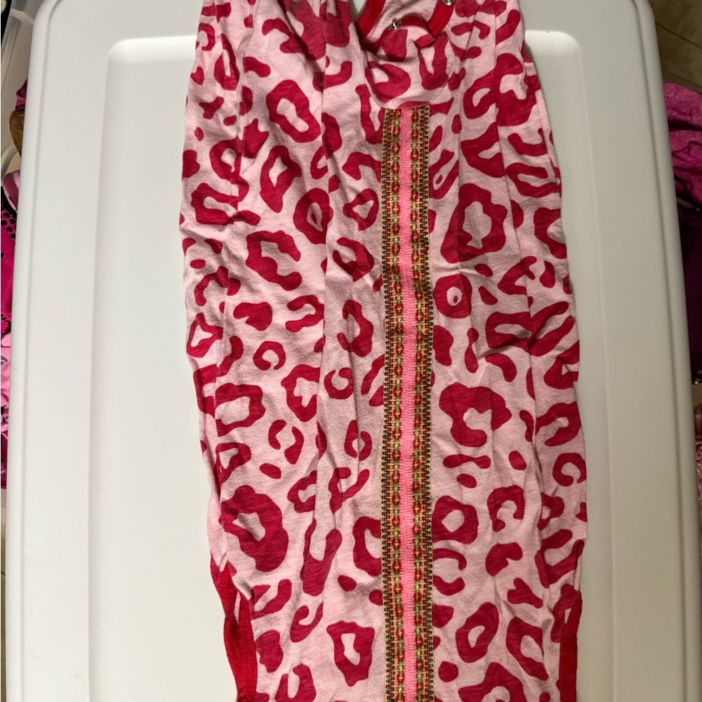 Pitusa Pink Leopard Kids One Piece